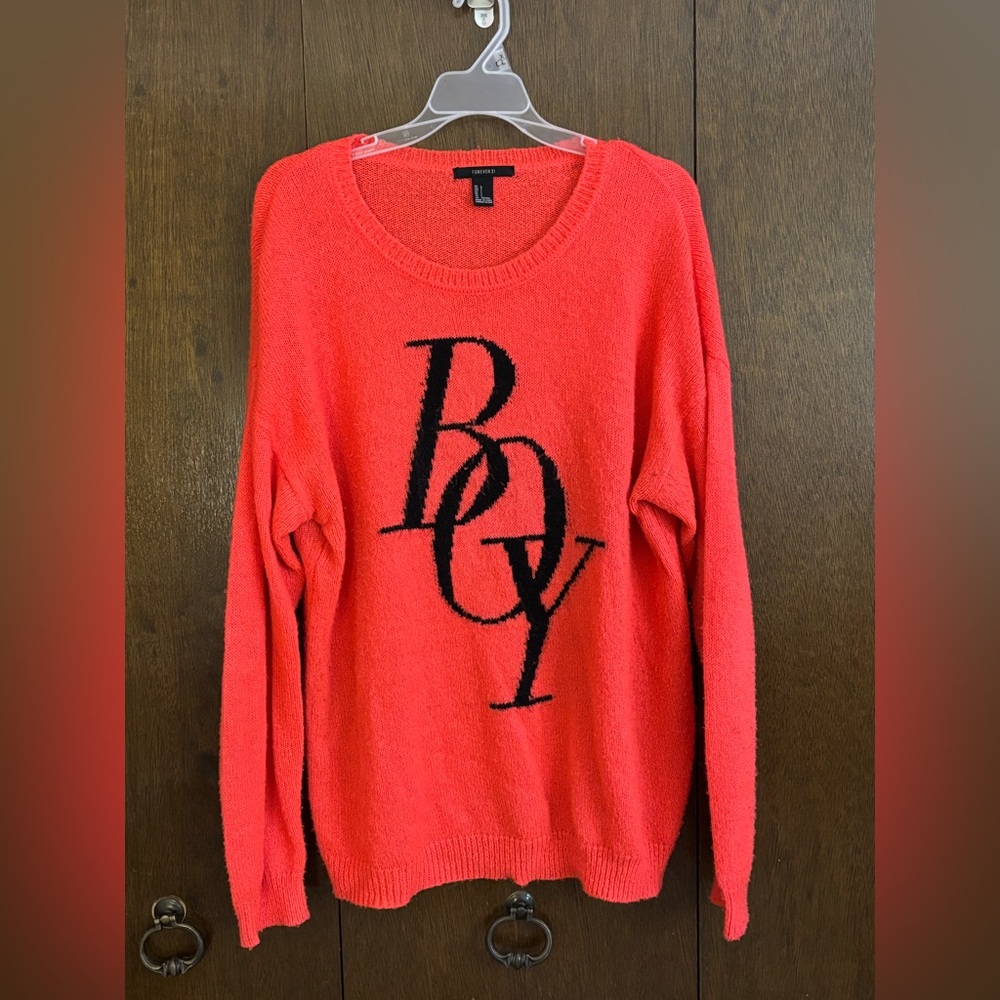 BOY Pink Sweater